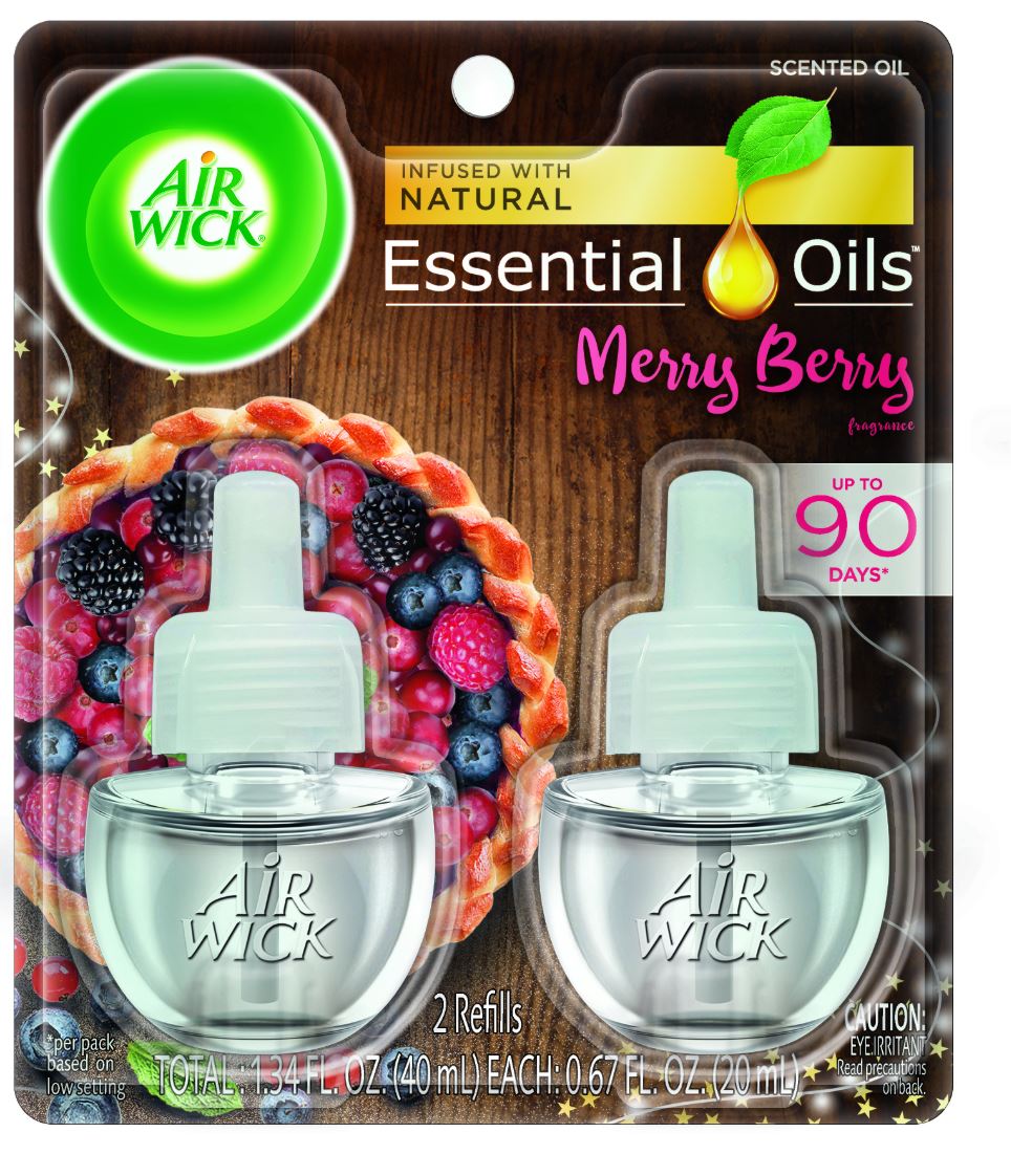AIR WICK Scented Oil  Merry Berry Discontinued